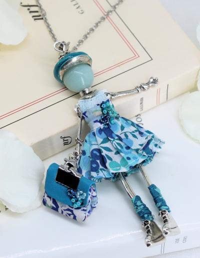 collier amazonite pour femme piece unique - Murmures d'une charmeuse