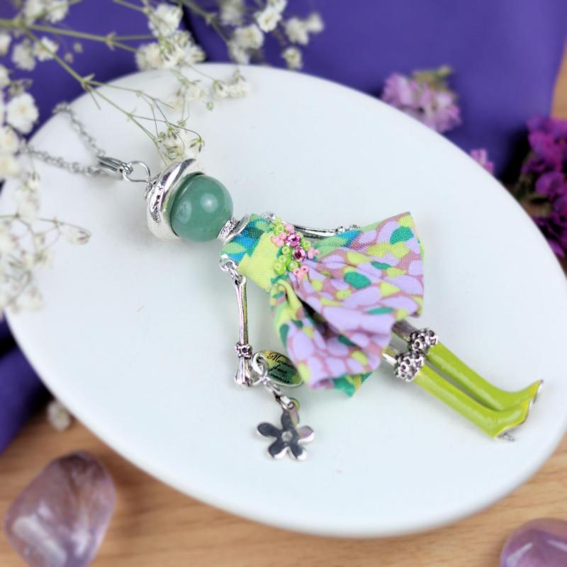 sautoir femme tendance et original fabriqué en France-Murmures d'une charmeuse